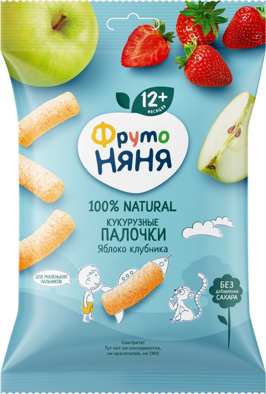 Кукурузные палочки Стритеры сюрприз Вкусно Мама65г
